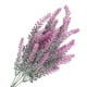thumbnail image 5 of Kearding Flor artificial decorativa para el hogar, flor de lavanda falsa, decoración para eventos de bodas, púrpura Flores artificiales rojo 35cm, 5 of 6