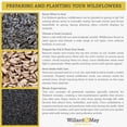 thumbnail image 3 of Willard & May Northwest All Perennial Wildflower Seed Mix, Cool Climate Flowers for Full Sun, Pollinator Friendly, Easy Grow Bulk Seeds (1/4 Pound), 3 of 5