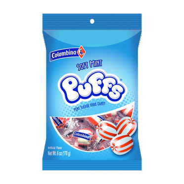 COLOMBINA SOFT MINTS PUFFS 6 OZ