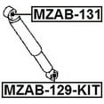 thumbnail image 2 of Febest BUSHING, REAR SHOCK ABSORBER # MZAB-131 OEM UA3J-28-700A, 2 of 2