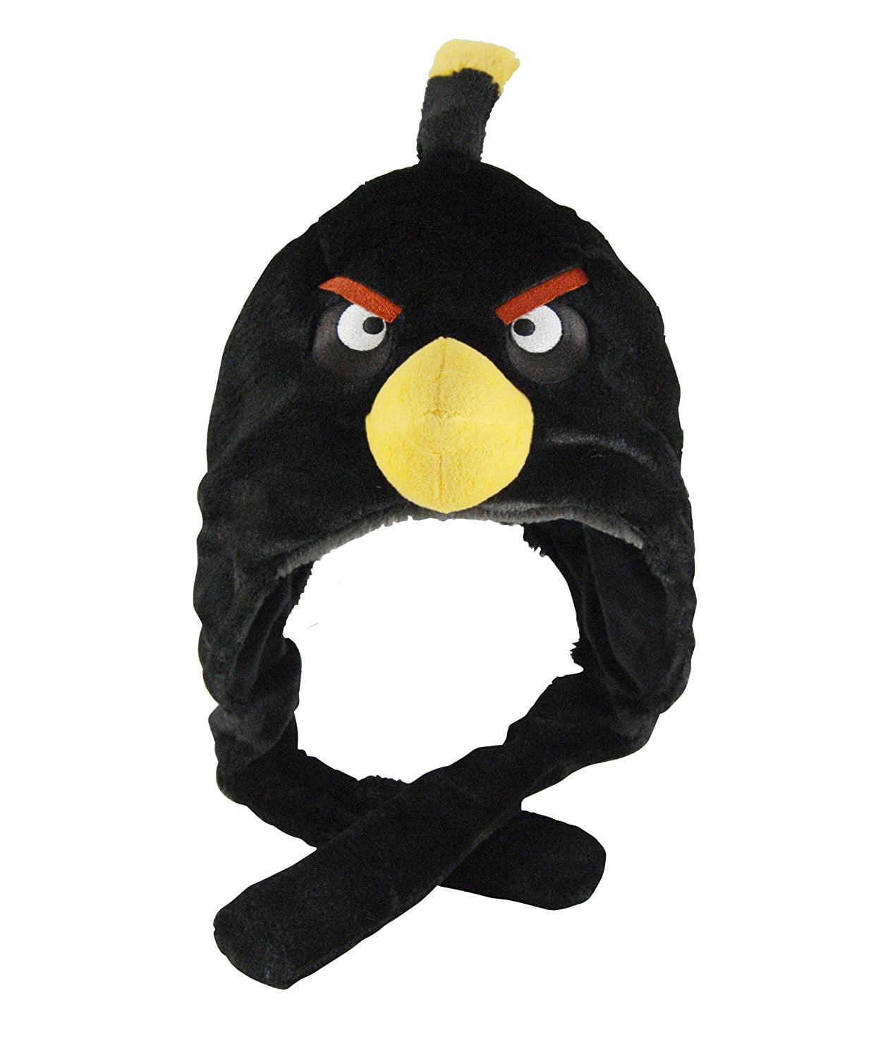 angry birds black bird plush