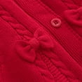 thumbnail image 6 of Ketyyh-chn99 Baby Girls' and Toddler Sherpa Jacket Baby Girls' Sweatshirts Lightweight Zip-up Jackets & Hooded Coats Size for 18-24 Months,Red, 6 of 9