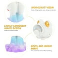 thumbnail image 3 of Miangastore Astronaut Figurine Resin Multi 1Pcs 3.5x2.6in, 3 of 8