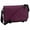 Burgundy, variant on Bagbase Adjustable Messenger Bag (11 Liters) (Pack of 2)
