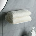 thumbnail image 4 of 2pcs Small Wall Shelf Foldable Plastic Floating Shelf Display Shelves for Wall, 4 of 8