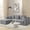 Gray, variant on 106.5” Sectional Sofa with Chaise, YINIX 3 Seater L-Shaped Sofa Couch for Living Room, Black