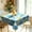 Classic Stripe, variant on Navy Blue Summer Square Tablecloth Botanical Rustic Farmhouse Table Cloths Dust-Proof Washable Vintage Table Cover Autumn Polyester Tablecloth for Indoor Outdoor Home Kitchen Use,54 Inch