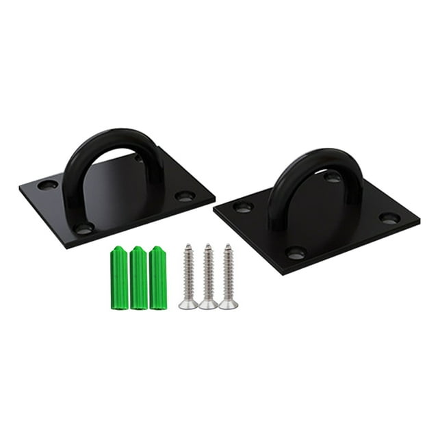 Anclajes de entrenamiento de montaje en pared Ficarrico para bandas de resistencia, correas de peso corporal y bandas de bucle cerrado