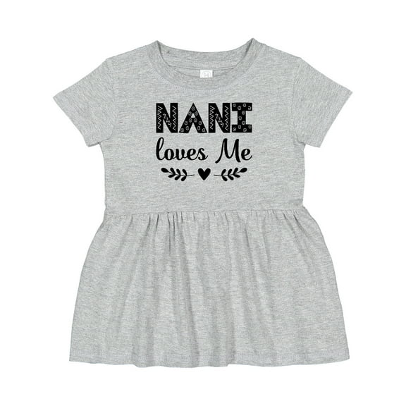 Inktastic Nani Loves Me Baby Clothes Girls Baby Dress