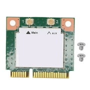 LaMaz Wireless Network Card 300Mbps High Speed Transmission Support 802.11b/g/n Plug and Play MINI PCIE Network Card