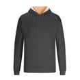 thumbnail image 5 of ZKCCNUK Mens Sweatshirt Heavy Sherpa Fleece Lined Pullover Thick Winter Tops S-3XL, 5 of 5
