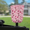 thumbnail image 2 of Yuyamidu Strawberry RV Electric Jack Cover Waterproof Universal Trailer RV Electric Tongue Jack Protective Cover Floral Electric Tongue Jack Head Cover, Pink, 2 of 7
