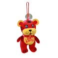 thumbnail image 2 of Red Tiger Stuffed Toy Festive Collectable Decorative Toy New Year Red Plush Tiger Toy for Decor, 2 of 8
