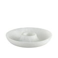thumbnail image 4 of BIDK Home Round Glossy Chip Dip Serving Platter - 14.5" - White, 4 of 8