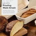 thumbnail image 3 of Frieling Proofing Basket, Brotform Bread Rising Banneton and Serving Basket, Rectangle, 12-inch by 5.5-inch, 3 of 7