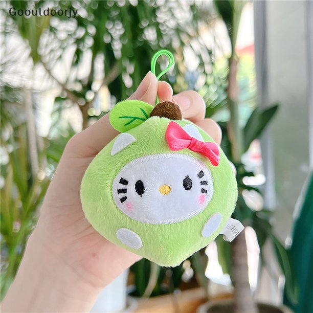 < Gooutdoorjy > Lindo Gatito Muñeca De Peluche Llavero De Dibujos Animados Animal Relleno Colgante Mujer Mochila Viaje Bolsa Escolar Accesorios Niñas Regalos A La Venta