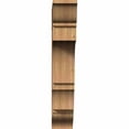 thumbnail image 6 of Ekena Millwork 5 1/2"W x 28"D x 32"H Balboa Traditional Smooth Bracket, Western Red Cedar, 6 of 13