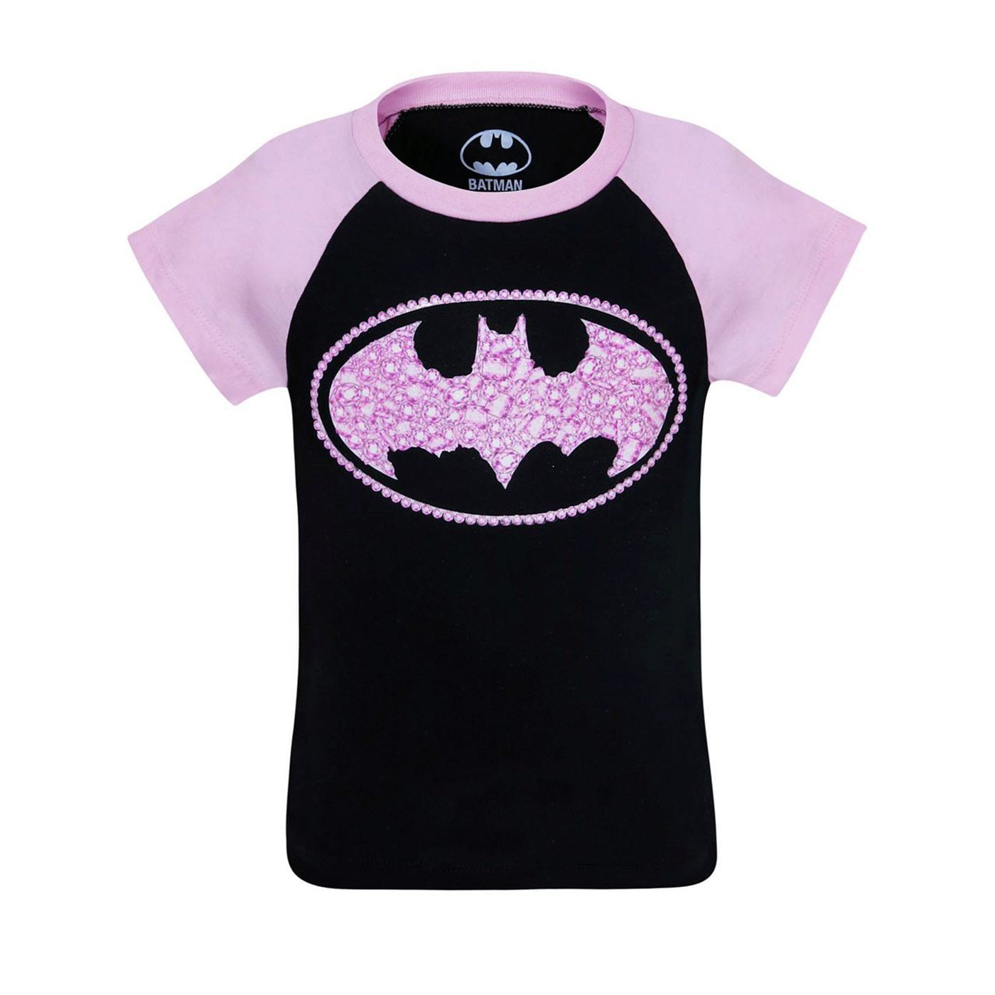 Batgirl Kids Sugar Glitter Symbol T 