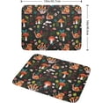 thumbnail image 6 of Mushroom with Snails Dish Drying Mat for Kitchen Counter 16x18 Inch, Spring Floral Kitchen Drying Mat,Mushroom Decor Dishes Pad Dish Drainer Rack Mats Absorbent Fast Dry Kitchen Accessories, 6 of 6