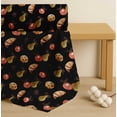 thumbnail image 4 of Soimoi Black Cotton Voile Fabric Cookies & Oranament Christmas Print Sewing Fabric Yard 42 Inch Wide, 4 of 7