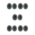 thumbnail image 2 of Tholdsy Almohadillas para auriculares Cojines Auriculares profesionales Malla de cuero Accesorios para jugadores Reemplazo para QC35 AE2 Gris + Azul Type2 NO2, 2 of 5