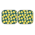 thumbnail image 7 of Balery 2 Piece Lemon Car Windshield Sun Shade|Foldable Front Windshield Shade for Car Front Window for Most Sedans SUV Truck-Small, 7 of 7