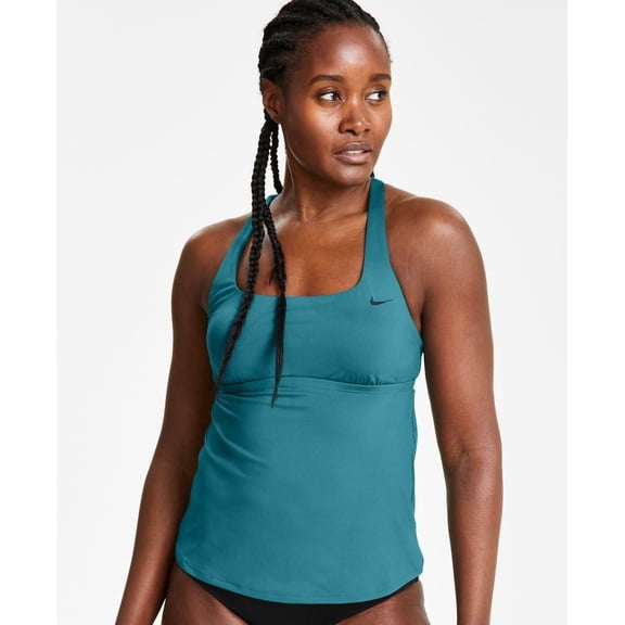 NIKE Essential Square Neck Racerback Tankini XS