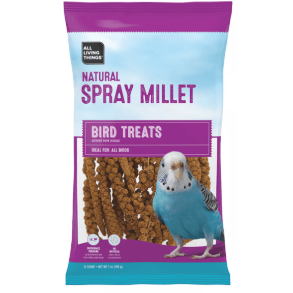 All Living Things Spray Millet Bird Treat, 12 Count