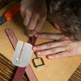 thumbnail image 3 of KAKOWELY whole punch Stainless Steel Leather Stitching Punch Aid Plate, Diy Craft Punching Tools For Precise Hole Punching Hole Punch Set For Leatherworking, 3 of 4