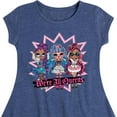 thumbnail image 3 of LOL OMG! Fashion Dolls - We're All Queens - Toddler & Youth Girls Fit & Flare Dress, 3 of 5
