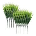 thumbnail image 3 of 10 Uds. de vegetación Artificial de plástico, hierba de , arbustos falsos, arbustos , interior, exterior, hogar, jardín, oficina, Macarena Plantas de césped al aire libre, 3 of 8
