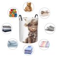 thumbnail image 4 of Fotbe C Cesto de Ropa con Asas, Cesto Impermeable de Gran Capacidad, Bolsa de Lavado para Dormitorio, Cesto de Ropa con Ruedas y Asas-Medium, 4 of 6