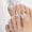 A, variant on 24Pcs Short Press On Toenails, Full‑Cover Fake Toe Nails, Acrylic Reusable Pedicure Nail Kit with Jelly Glue Nail File & Cuticle Stick, Trendy False Toenails for Women Pedicure Decor