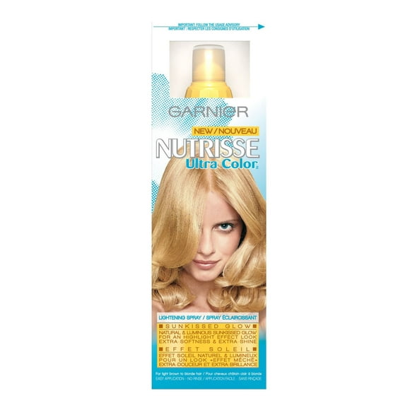 Vaporisateur éclaircissant pour cheveux Effet soleil Nutrisse Ultra Color de Garnier