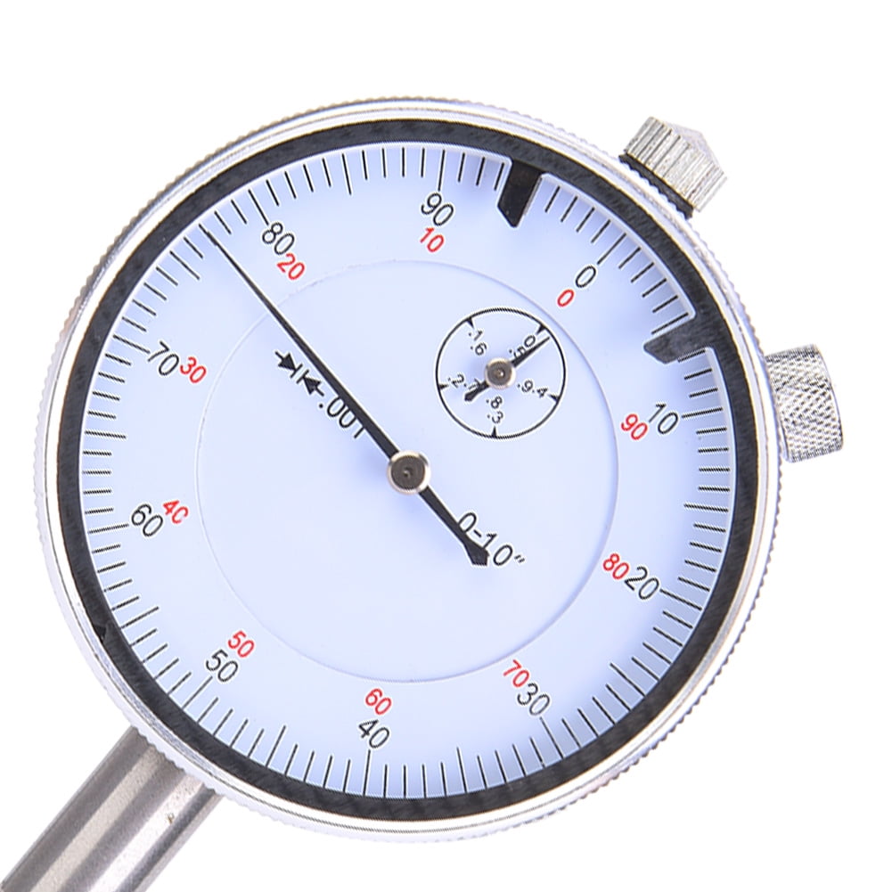 Mgaxyff Dial Indicator Gauge,Test Equipment,1in High Dial Indicator 0.001in Resolution Dial