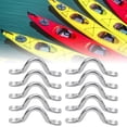 thumbnail image 3 of Kayak Deck Loops,Boat Top Pad Eye,Kayak Deck Loops Stainless Steel Boat Top Pad Eye Canoe Rigging Loop Boat Accessory, 3 of 8