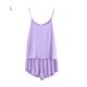 thumbnail image 1 of Conjunto de pijamas de 2 piezas para mujer, chaleco sexy, pantalones cortos, ropa de dormir, ropa de dormir, morado claro, L Sweethay AP001253-27, 1 of 7