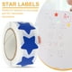 thumbnail image 4 of Rollo de Etiquetas de Estrella Autoadhesivas Uxcell para Suministros de Maestros de Aula y Manualidades DIY Azul 1", 4 of 6