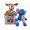 1, variant on Squeaky Chew Toy for Medium Dogs - Interactive Plush Dental Cleaning Toy with Sound for Mental Stimulation