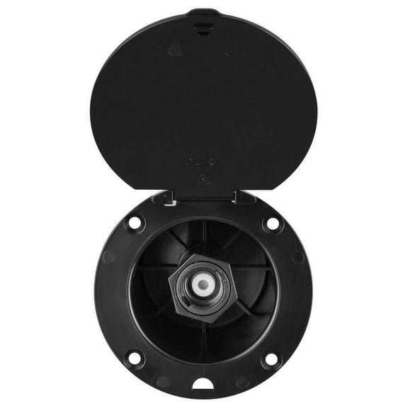 Dura Faucet RV Exterior Spray Dock - Black