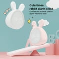 thumbnail image 2 of Wosthever Despertador con luz nocturna Recargable Dormir Mañana Pantalla digital Decoración animal Mesita de noche Electrónica inalámbrica Iluminación y accesorios Rosado Wosthever HA074623-02, 2 of 6