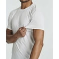 thumbnail image 5 of Real Essentials 5 Pack: Men’s Short Sleeve Dry Fit Active Crew Neck T Shirt - Athletic Running Gym Workout Tee Tops, 5 of 7