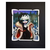 Disney Jasmine Becket-Griffith Cruella Deville Print Art Prints