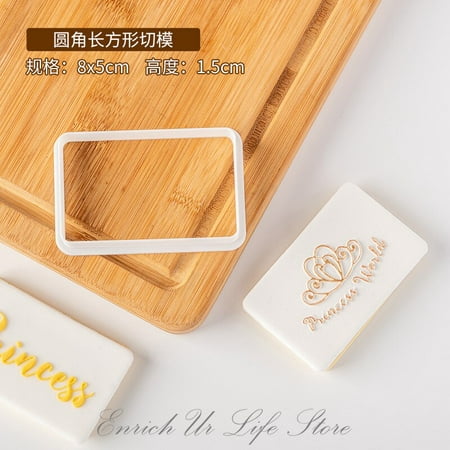 

Unicorn Butterfly Castle Princess Cake Cookie Press Stamp Embosser Cutter Acrylic Fondant Sugar Craf