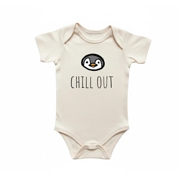 Penguin Bird Newborn Baby Bodysuit