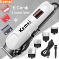 thumbnail image 2 of Cortadora de pelo eléctrica Kemei, máquina cortadora de pelo inalámbrica, cortadora profesional para hombres, máquina cortadora de pelo recargable, peluquero Tan Jianjun unisex, 2 of 2