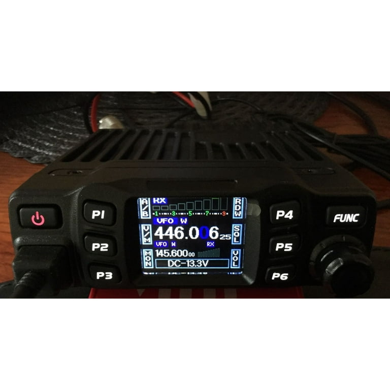 Anytone AT-778UV Mobile Radio - 25W UHF/VHF Car Transceiver With Programming Cable