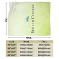 thumbnail image 3 of Eckerd College Ultra-Soft Micro Fleece Blanket Multi-Size Flannel Blanket, 3 of 7