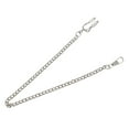 thumbnail image 5 of 2 Pcs Retro Antique Vintage Pocket Watch Chain, Silver & Bronze, 5 of 10