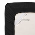 thumbnail image 2 of Supreme 7 Piece Bed-In-A-Bag All Season Solid Comforter & Sheet Set, Queen, Black, 2 of 5